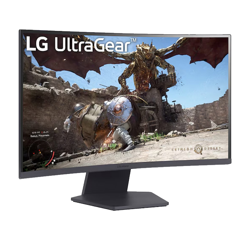 Ecran Gaming Incurvé LG 27GS60QC  27'' QHD 180Hz VA Noir En Tunisie