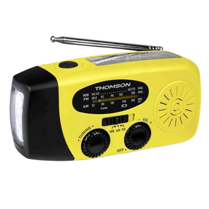 Radio Portable Thomson Solaire RT260 Jaune en Tunisie