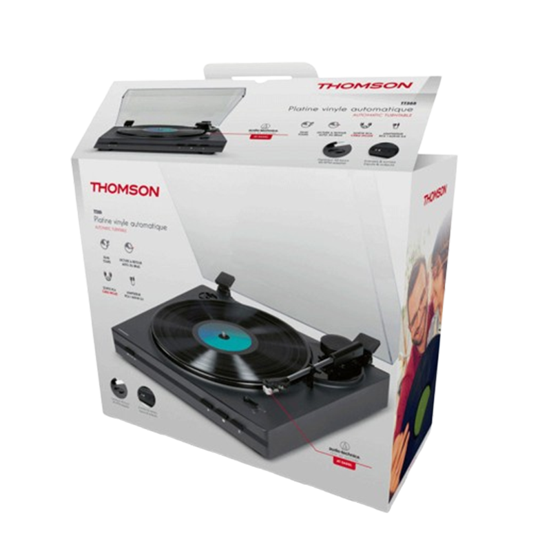 Platine Vinyle Thomson TT355 Automatique Noir en Tunisie