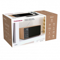 Haut Parleur Bluetooth Et Station Météo Thomson WS202TBK Noir en Tunisie