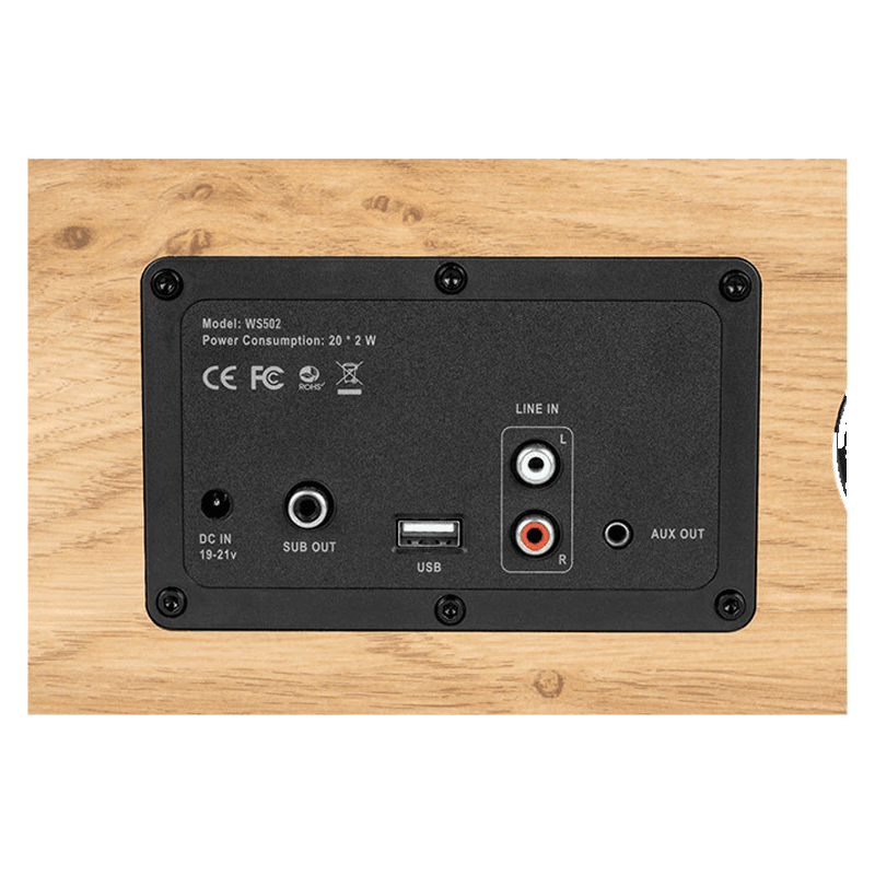 Haut Parleur Bluetooth Thomson WS502 Bois en Tunisie