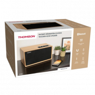 Haut Parleur Bluetooth Thomson WS502 Bois en Tunisie