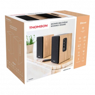 Ensemble De 2 Enceintes Bluetooth Thomson WS902DUO Bois en Tunisie