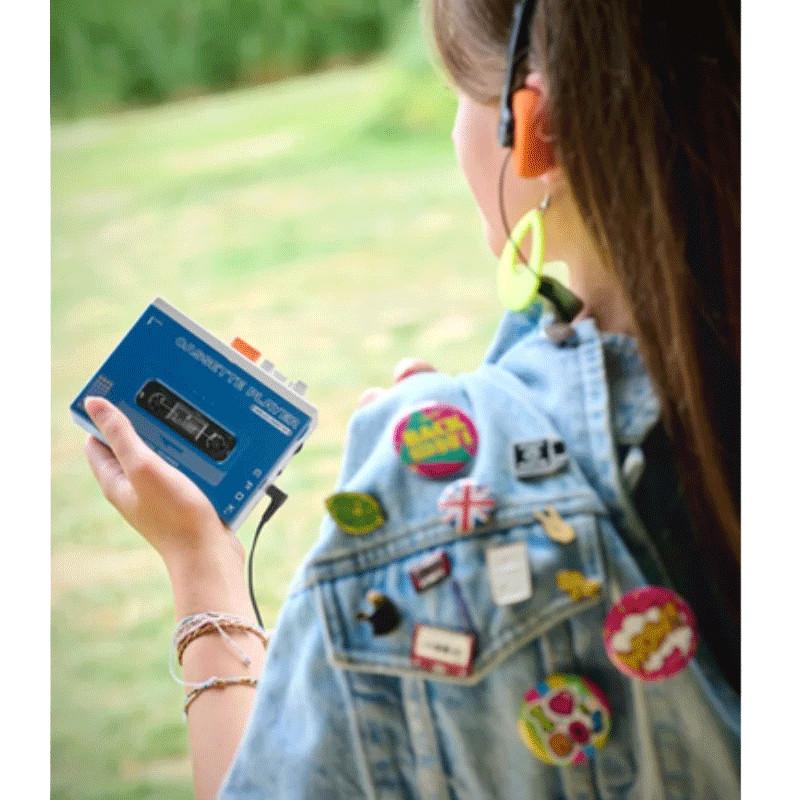 Baladeur Cassette Bluetooth Bigben Bttapebl Epok Bleu en Tunisie