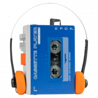 Baladeur Cassette Bluetooth Bigben Bttapebl Epok Bleu en Tunisie