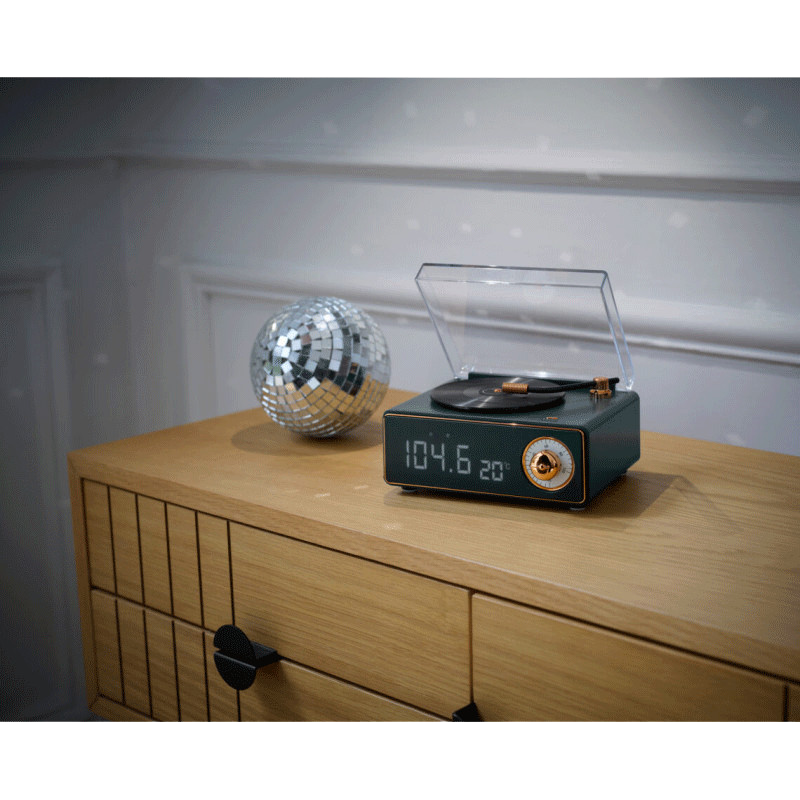 Enceinte rétro Bluetooth Bigben Bttdminidg Epok Vert en Tunisie
