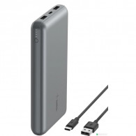 Power Bank Belkin Boost Charge 20 000 mAh 15W Gris en Tunisie