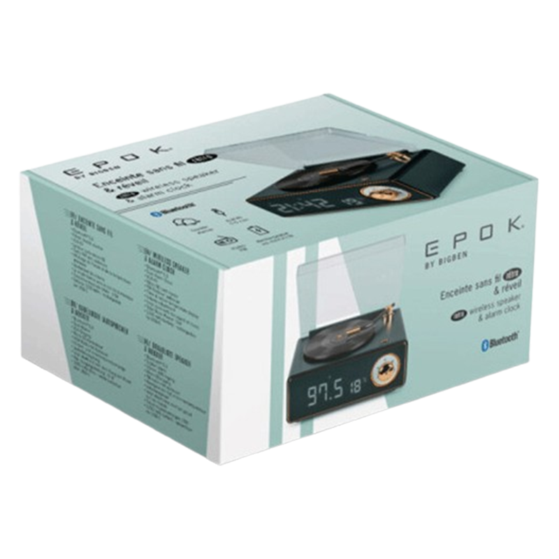 Enceinte rétro Bluetooth Bigben Bttdminidg Epok Vert en Tunisie