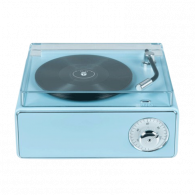 Enceinte rétro Bluetooth Bigben Bttdminidg Epok Bleu Ciel