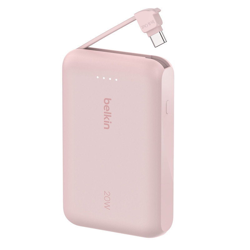 Power Bank Belkin Boost Charge 20W 10 000 mAh Rose en tunisie