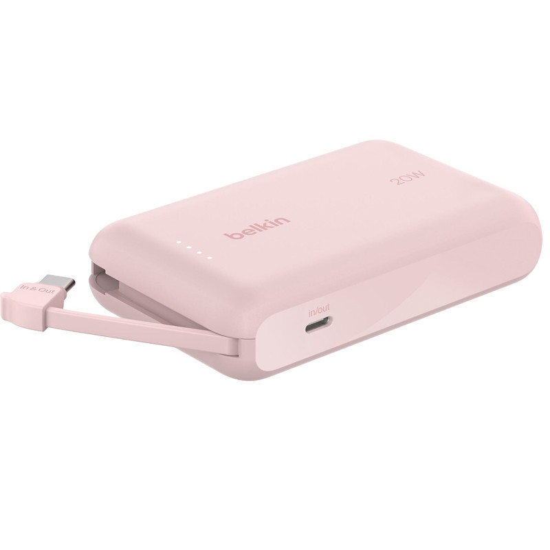 Power Bank Belkin Boost Charge 20W 10 000 mAh Rose en tunisie