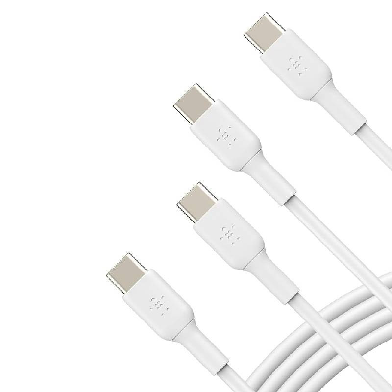 Câble Chargeur Belkin Boost Charge Type-C Blanc en Tunisie