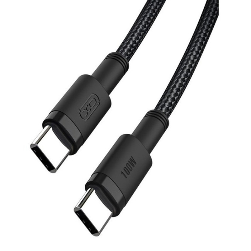 Câble Chargeur XO NB-Q199 Type-C Noir en Tunisie