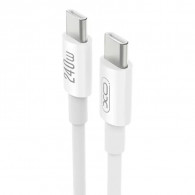 Câble Chargeur XO NB-Q298 Type-C Vers Type-C Blanc en Tunisie