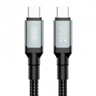 Câble Chargeur XO NB-Q264B Type-C Vers Type-C Noir en tunisie