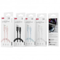 Câble Chargeur XO NB265 Lightning Blanc en Tunisie