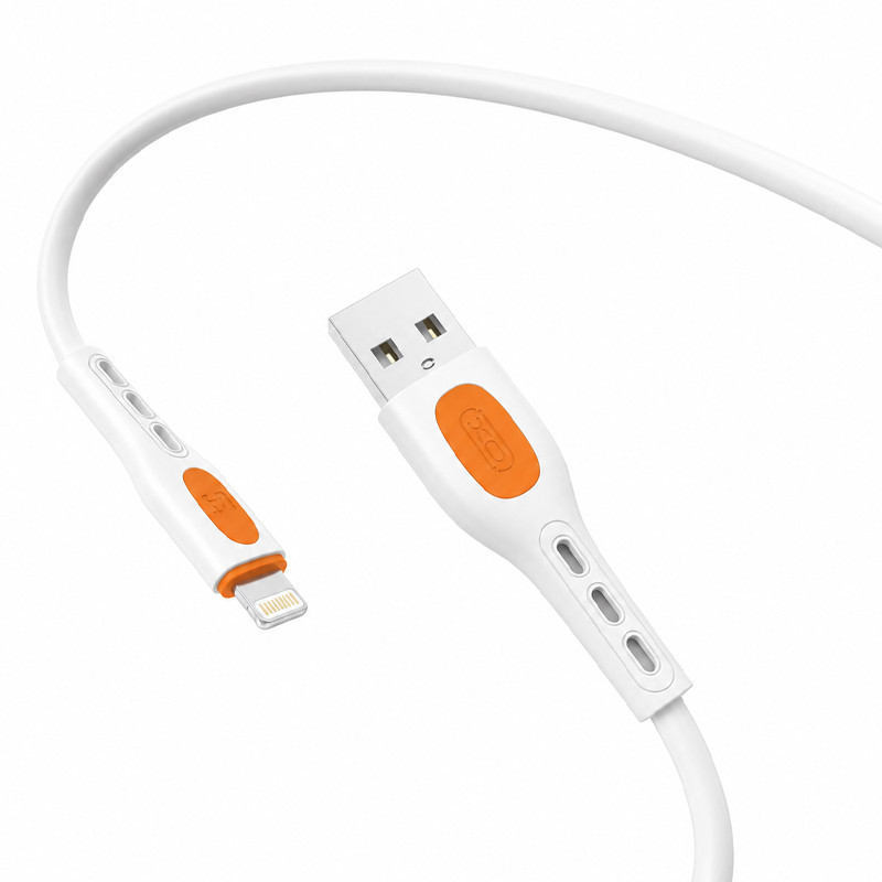 Câble Chargeur XO NB280 Lightning Blanc en Tunisie