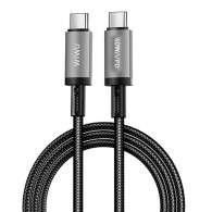 Câble Chargeur Wiwu Type-C Vers Type-C Noir en Tunisie