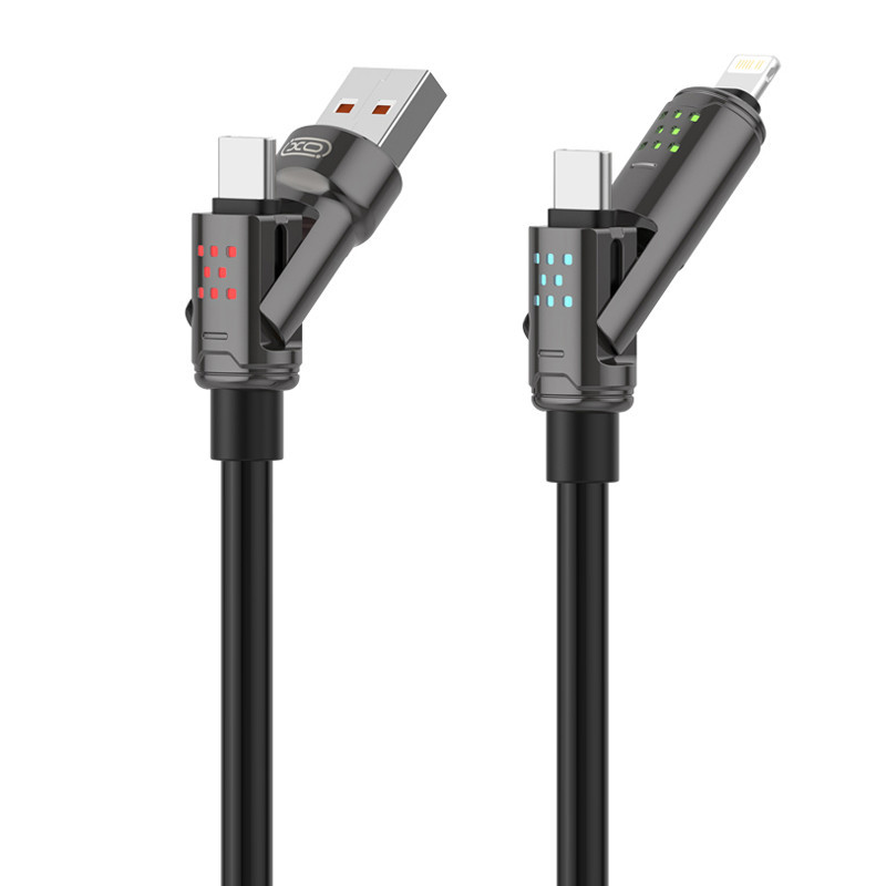 Câble Chargeur XO NB295 4En1 Noir en Tunisie