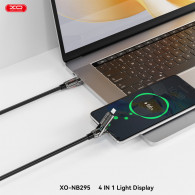 Câble Chargeur XO NB295 4En1 Noir en Tunisie