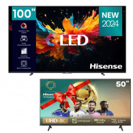 TV Hisense Q7N 100" Mini LED 4K UHD Smart Tv Noir en Tunisie
