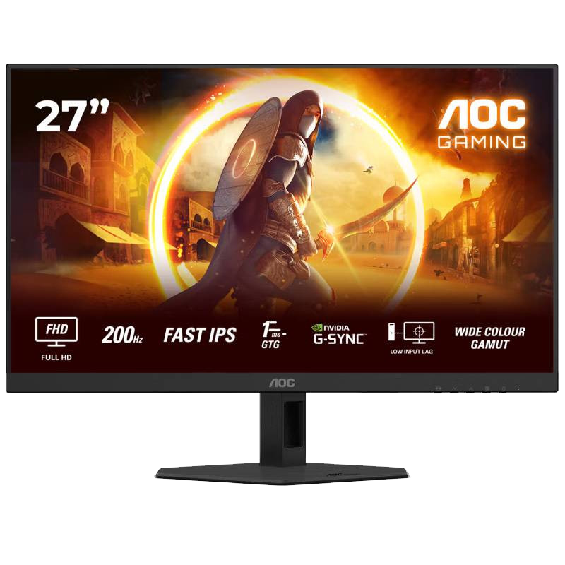 Ecran Gaming AOC 27G4HRE 27" FHD 200Hz Fast IPS Noir En Tunisie