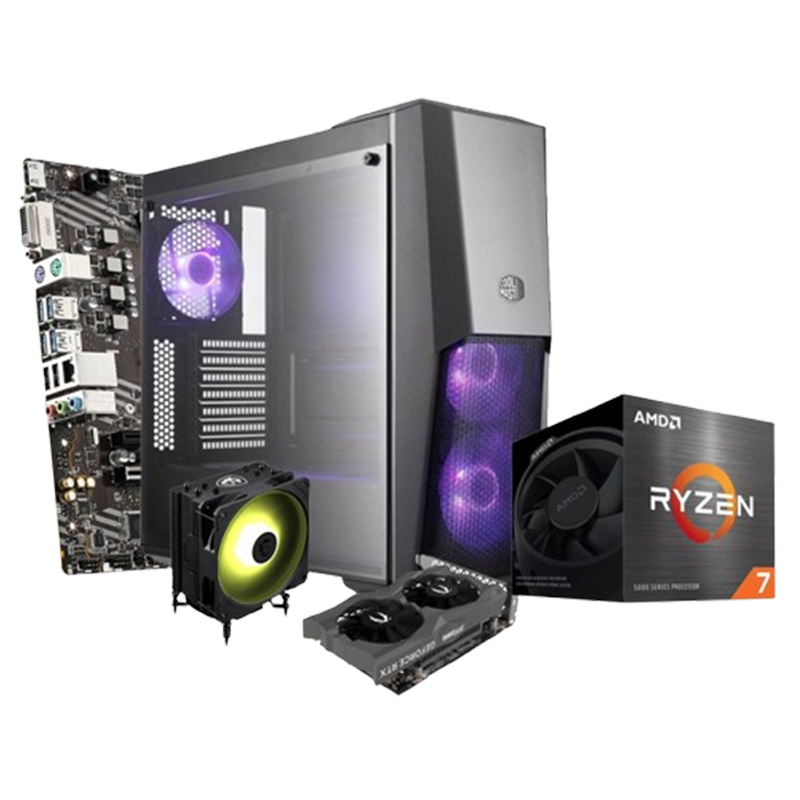 Pc Gamer Apex R700 Ryzen 7 5700 16Go 512Go SSD RTX 3050 6Go en Tunisie