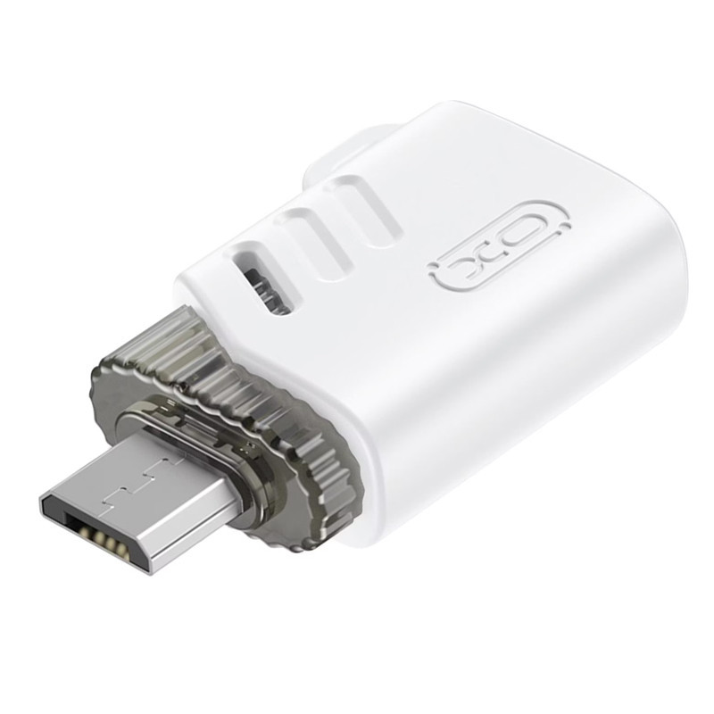 Adaptateur XO OTG USB-A Vers Micro USB NB256C Blanc En Tunisie