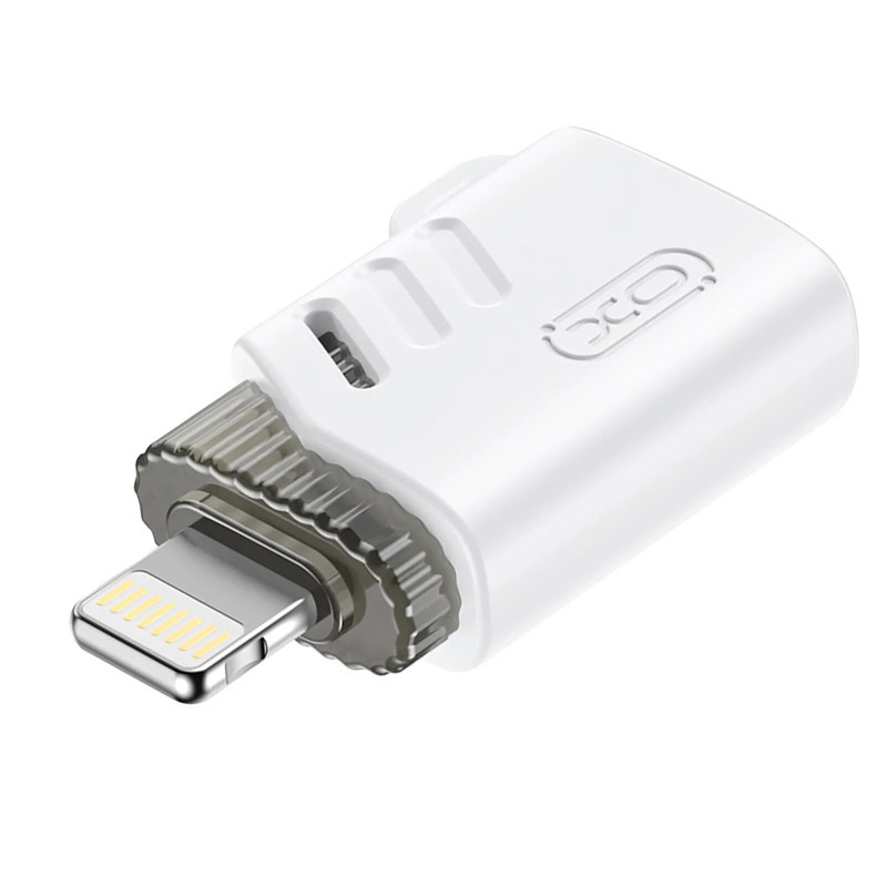 Adaptateur XO OTG USB-A Vers Lightning NB256A Blanc En Tunsiie