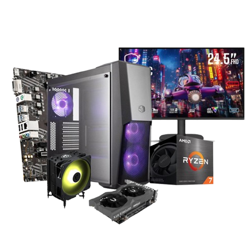 Pc Gamer Apex R700 Ryzen 7 24.5" 16Go 512Go SSD RTX 3050 6Go en Tunisie