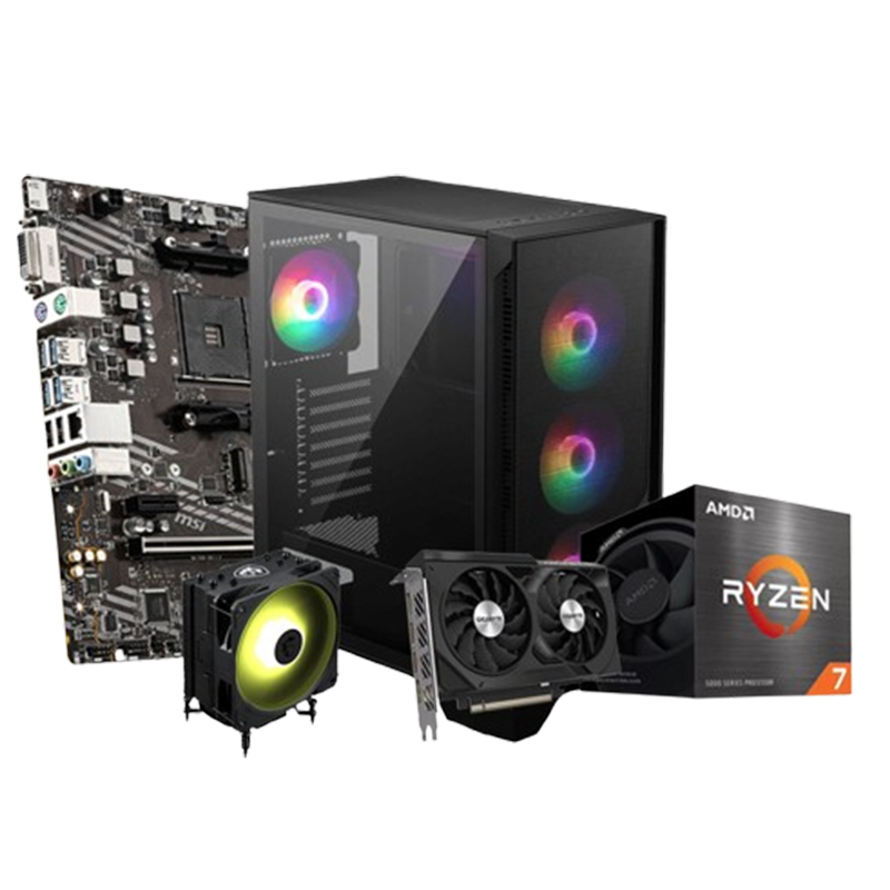 Pc Gamer Apex R701 Ryzen 7 5700 16Go 512Go SSD RTX 4060 8Go en Tunisie