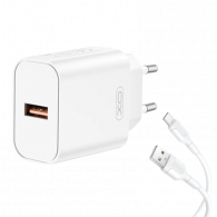 Chargeur XO L103 20W Avec Câble USB-C Blanc En Tunisie