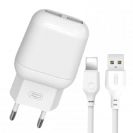 Chargeur XO L178 15W Avec Câble Micro USB Blanc