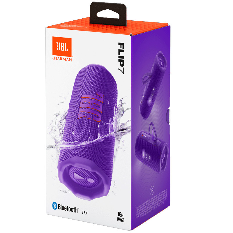 Haut Parleur Bluetooth JBL Flip 7 Violet en Tunisie