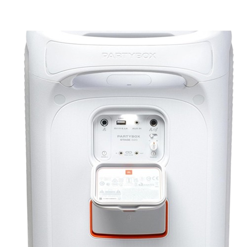 Haut Parleur Bluetooth JBL PartyBox Stage 320 Blanc En Tunisie
