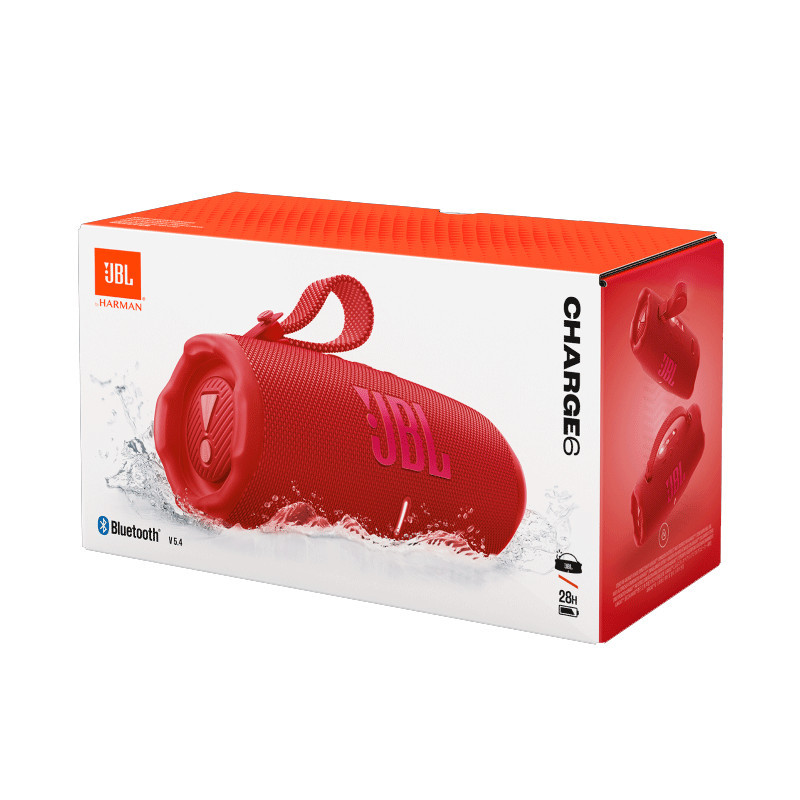 Haut Parleur Bluetooth JBL Charge 6 Rouge en Tunisie