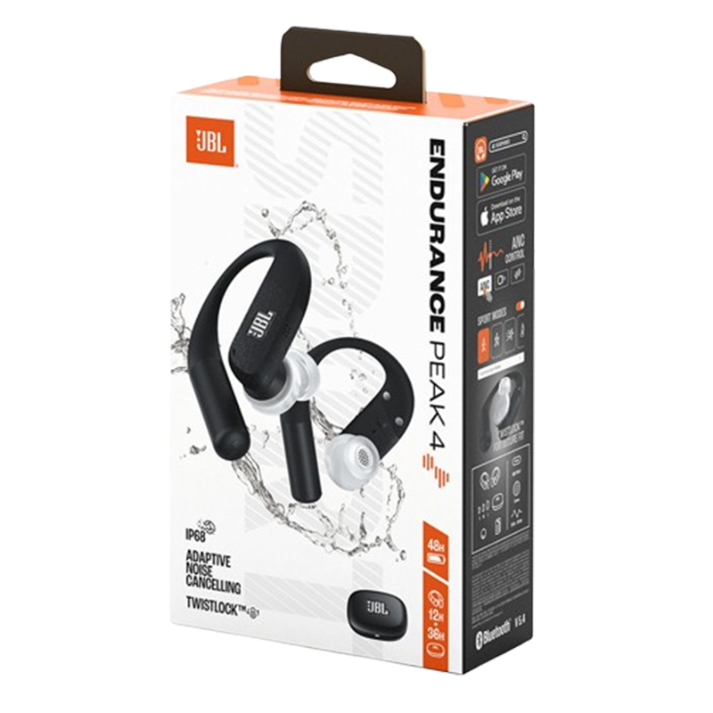 Ecouteurs Sans Fil JBL Endurance Peak 4 Noir et Gris En Tunisie