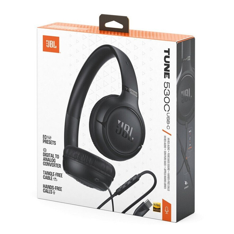 Casque Filaire JBL Tune 530-C Noir En Tunisie