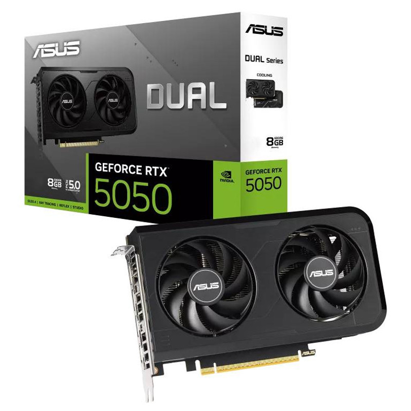 Carte Graphique Asus Dual GeForce RTX 5050 OC 8Go GDDR6 en Tunisie