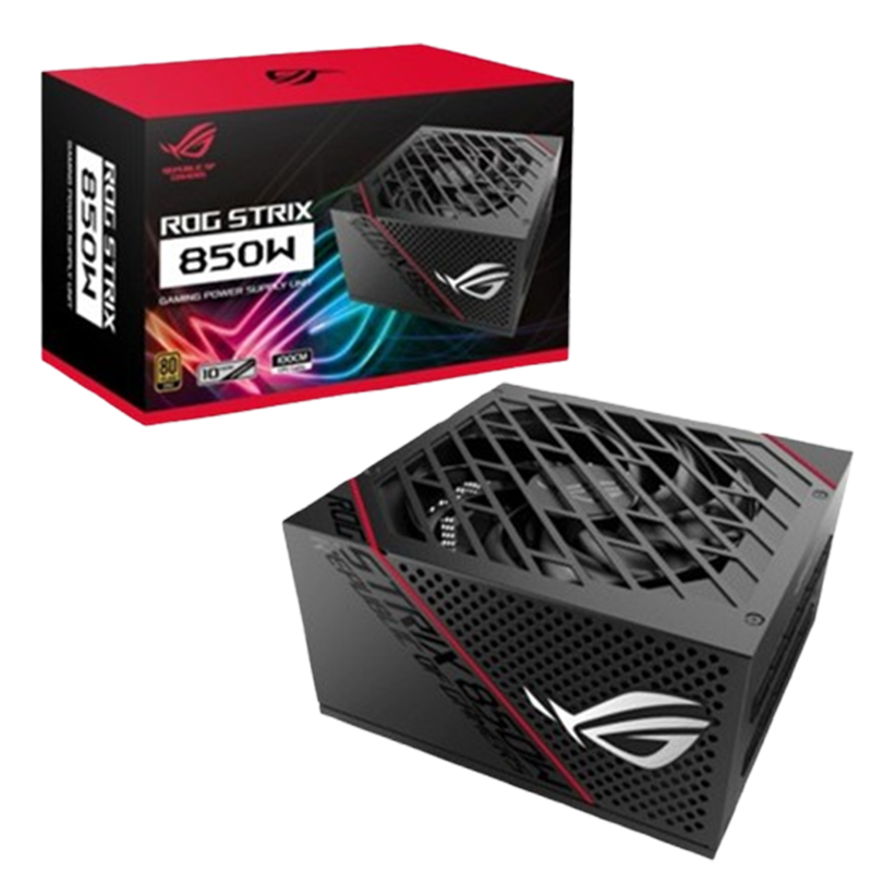 Boite d'Alimentation Asus Rog Strix 850W Noir En Tunisie