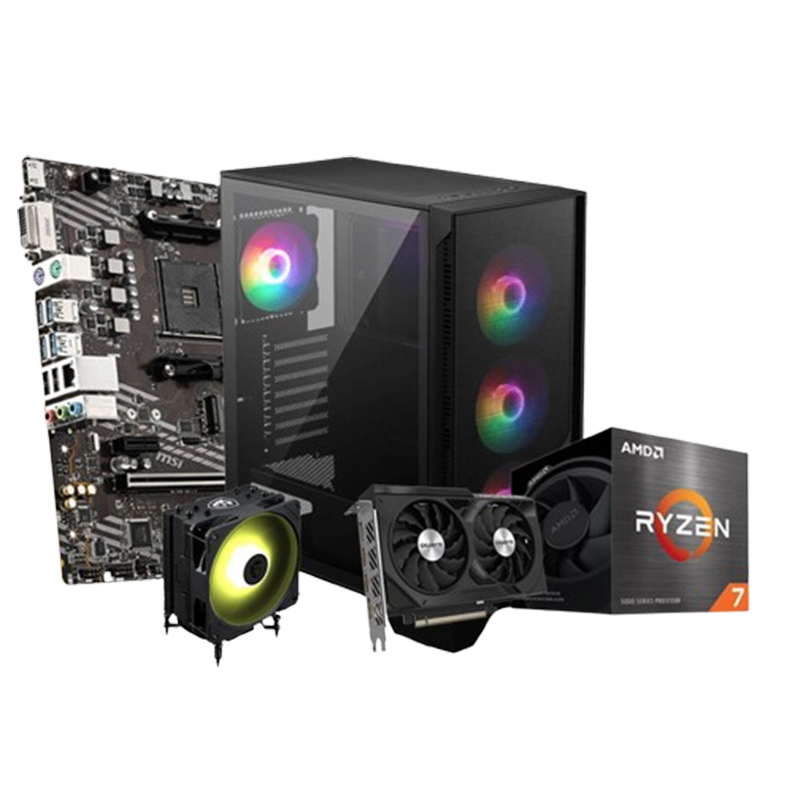 Pc Gamer Apex R701 Ryzen 7 5700 16Go 1To SSD RTX 4060 8Go en Tunisie