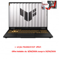 Pc Portable Asus Tuf Gaming F16 TUF608JHR I7 14Gén 16Go 1To SSD  Windows 11 RTX 5050