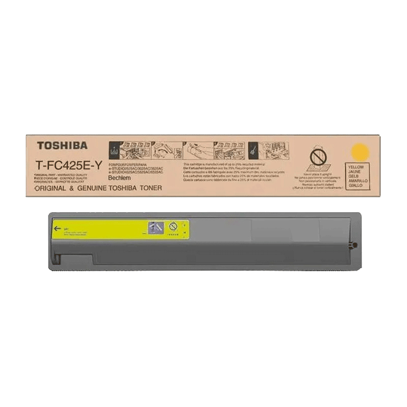Toner Toshiba T-FC425E-K 071 Original Jaune en Tunisie
