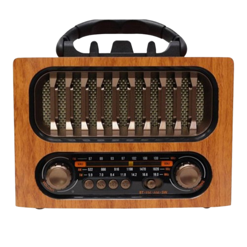 Haut Parleur & Radio FM M-1930BT Bois En Tunisie