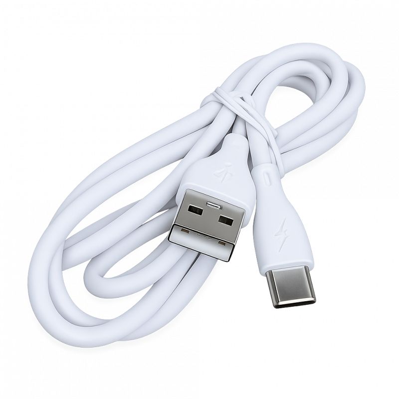 Câble Chargeur TREQA CA-8823 Blanc EN Tunisie