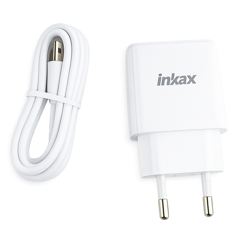 Chargeur Smartphone Inkax Y29 Type-C Blanc en Tunisie