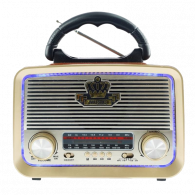 Radio FM Portable ST-1085BT Bois En Tunisie