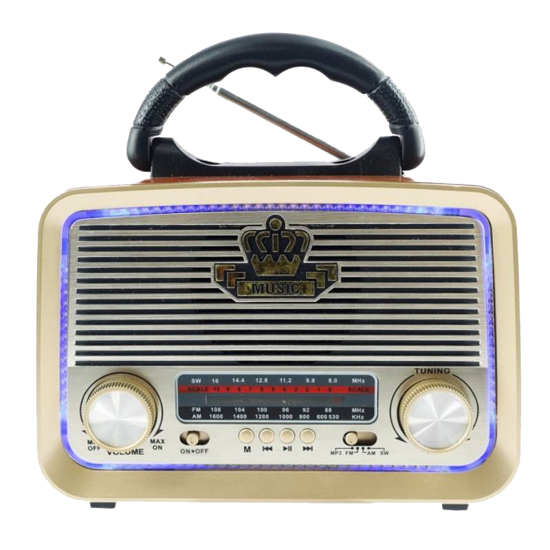 Radio FM Portable ST-1085BT Bois En Tunisie