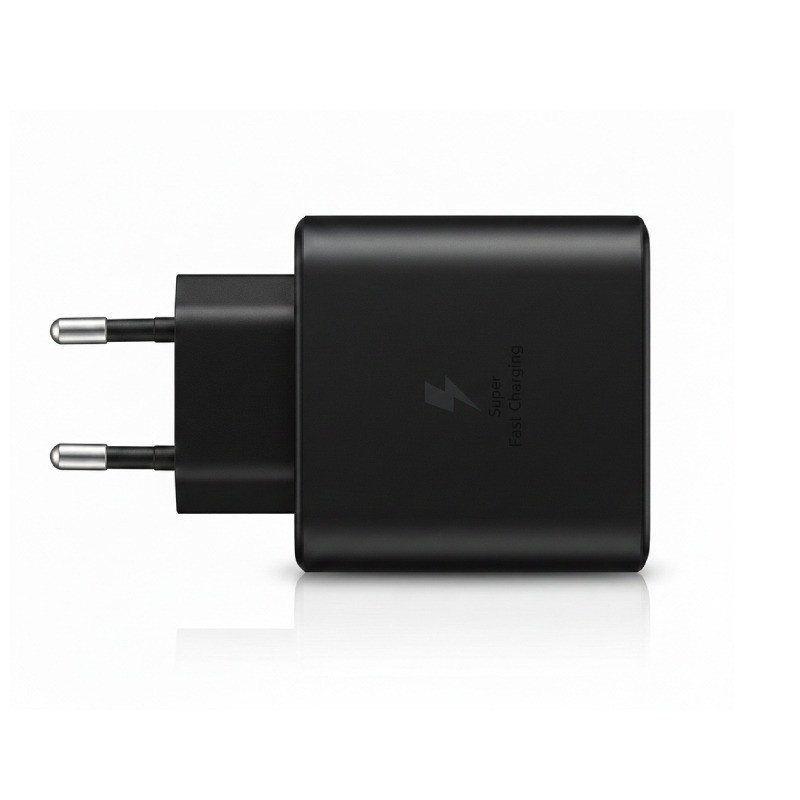 Adaptateur De Charge 45W Type C Noir en Tunisie
