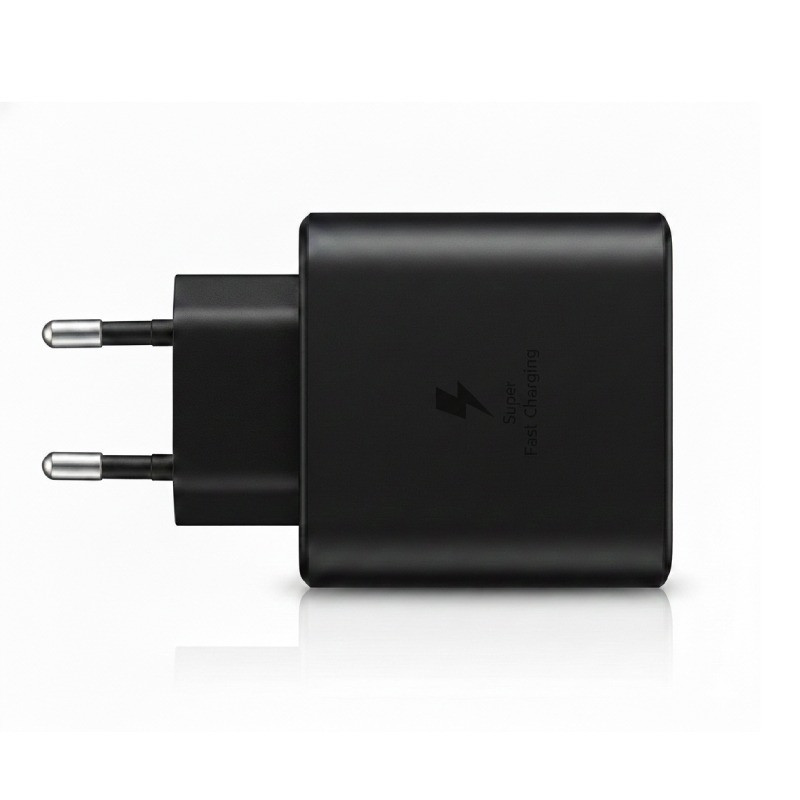 Adaptateur De Charge 45W Type C Noir en Tunisie